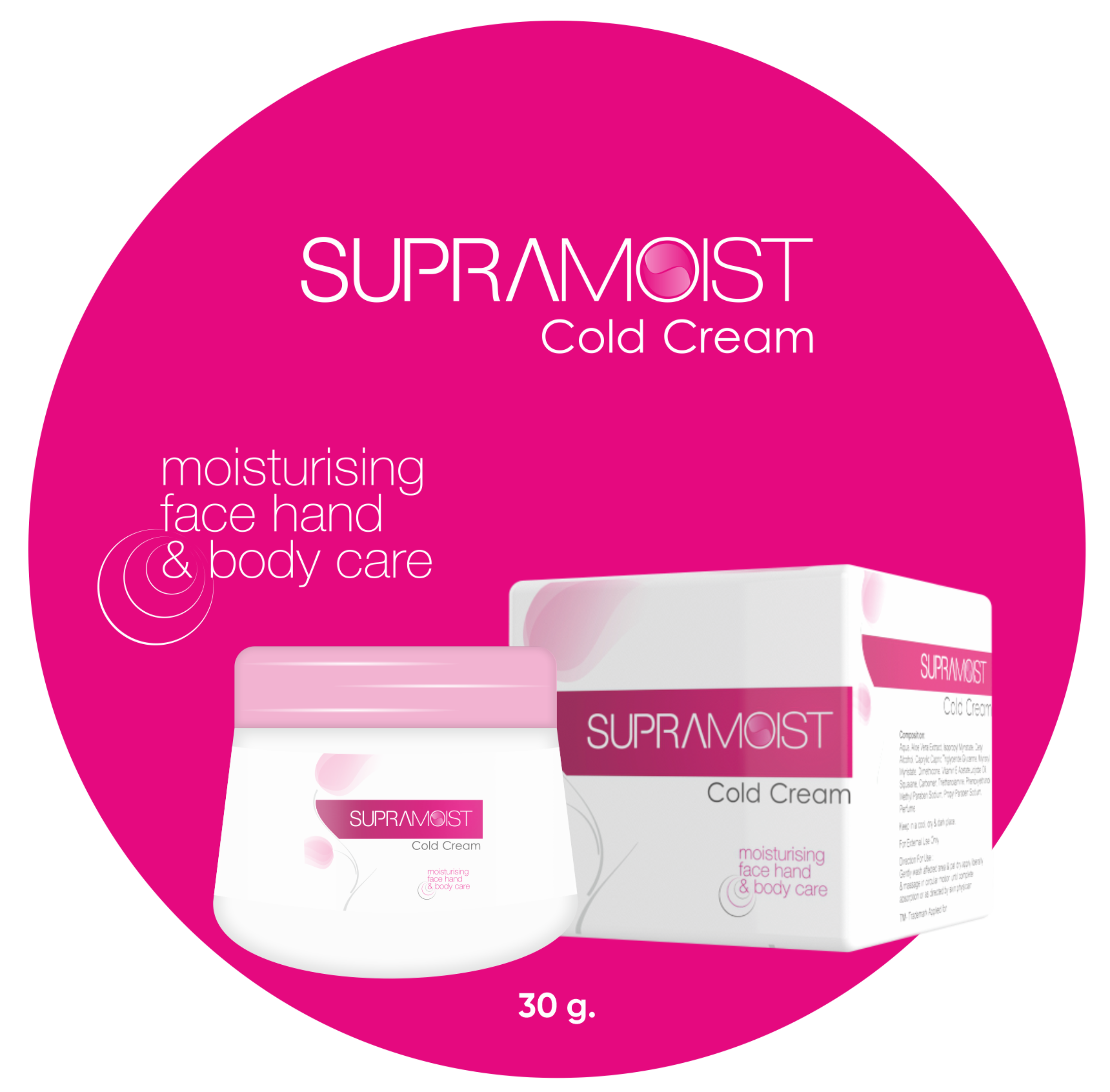 SUPRAMOIST COLD CREAM  30GMS