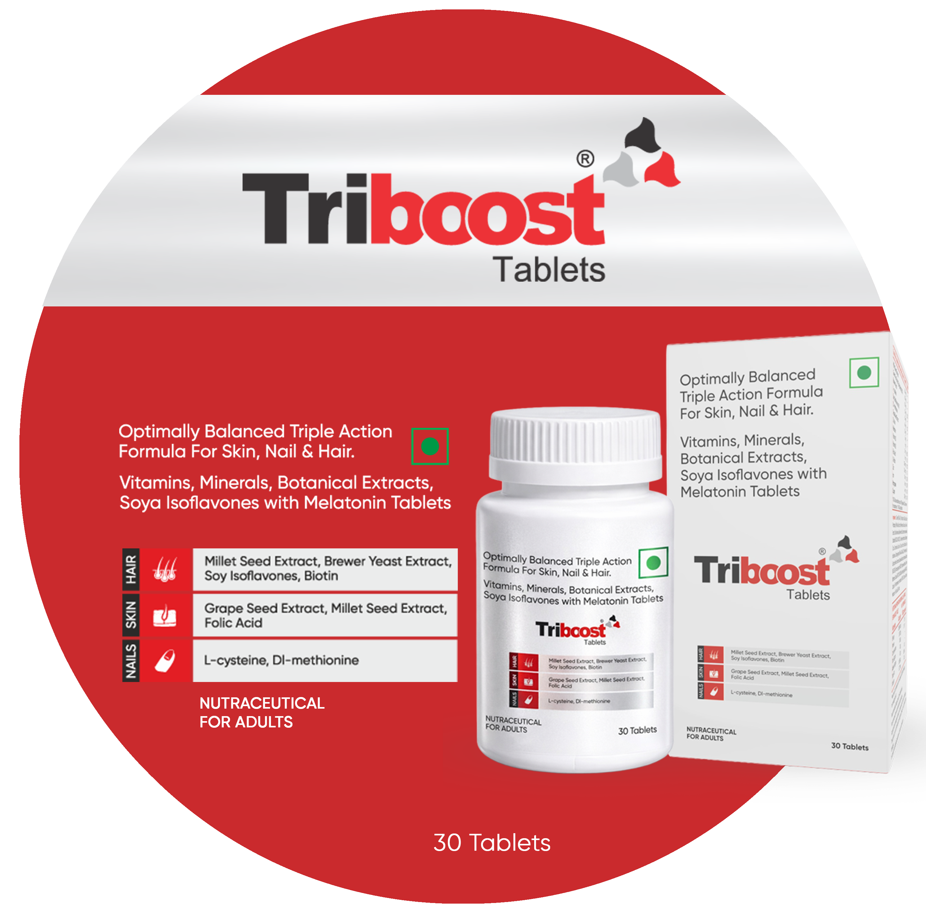 TRIBOOST TABLETS 30's