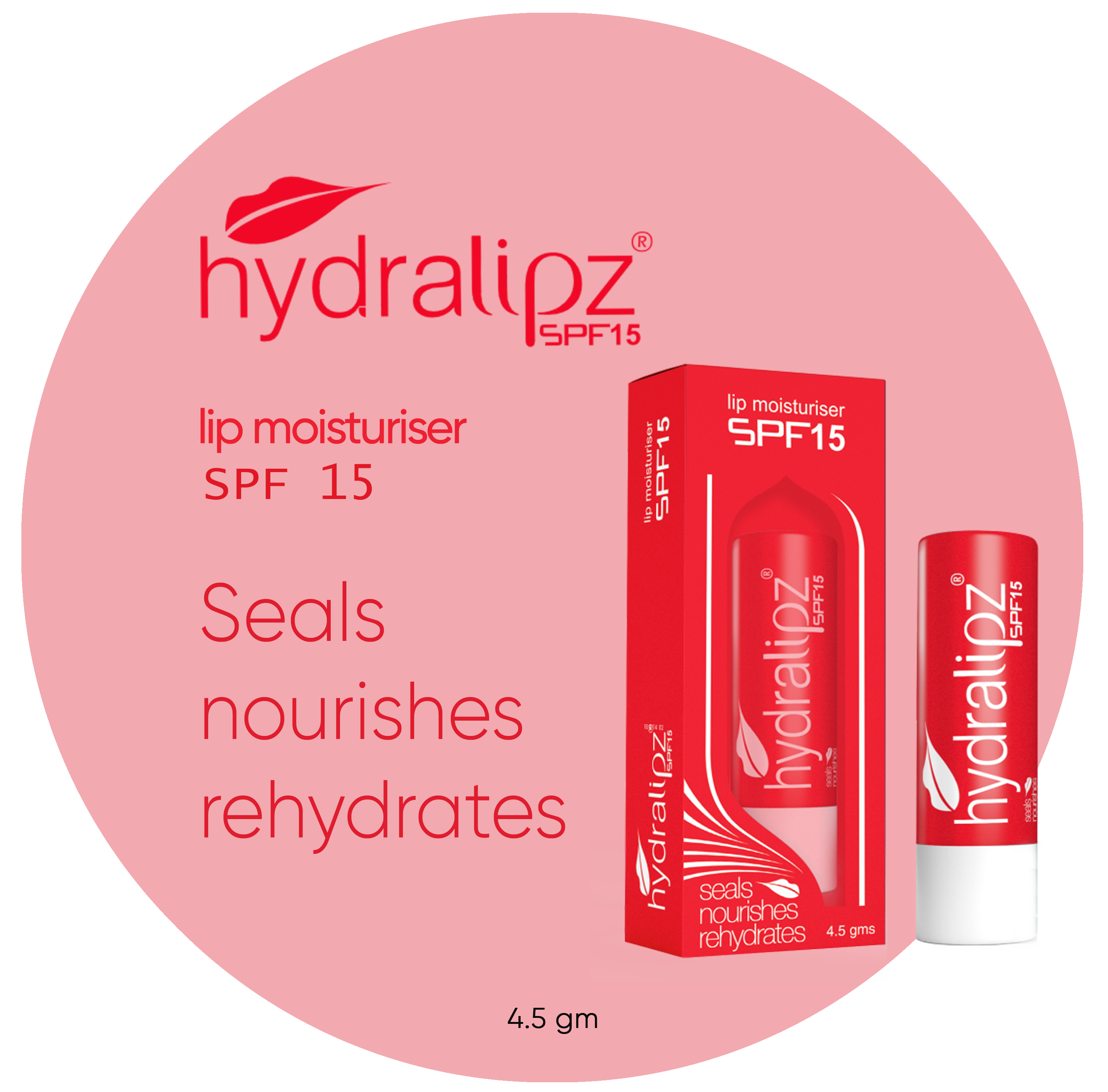 HYDRALIPZ  LIP MOISTURISATION 4.5 GM