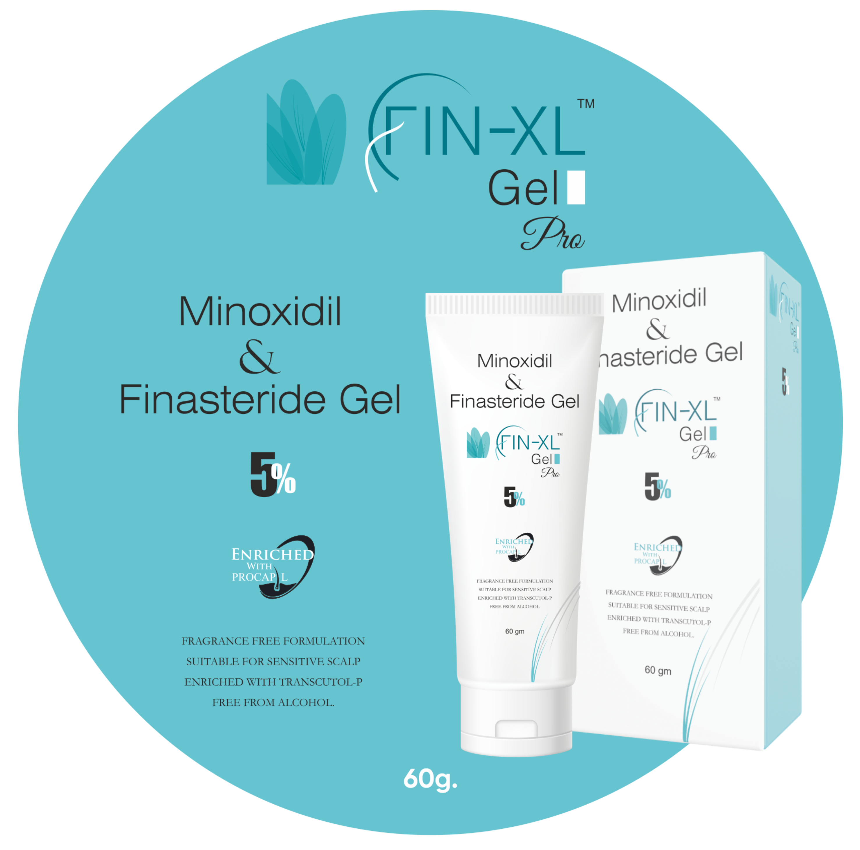 FIN -XL PRO 5% GEL