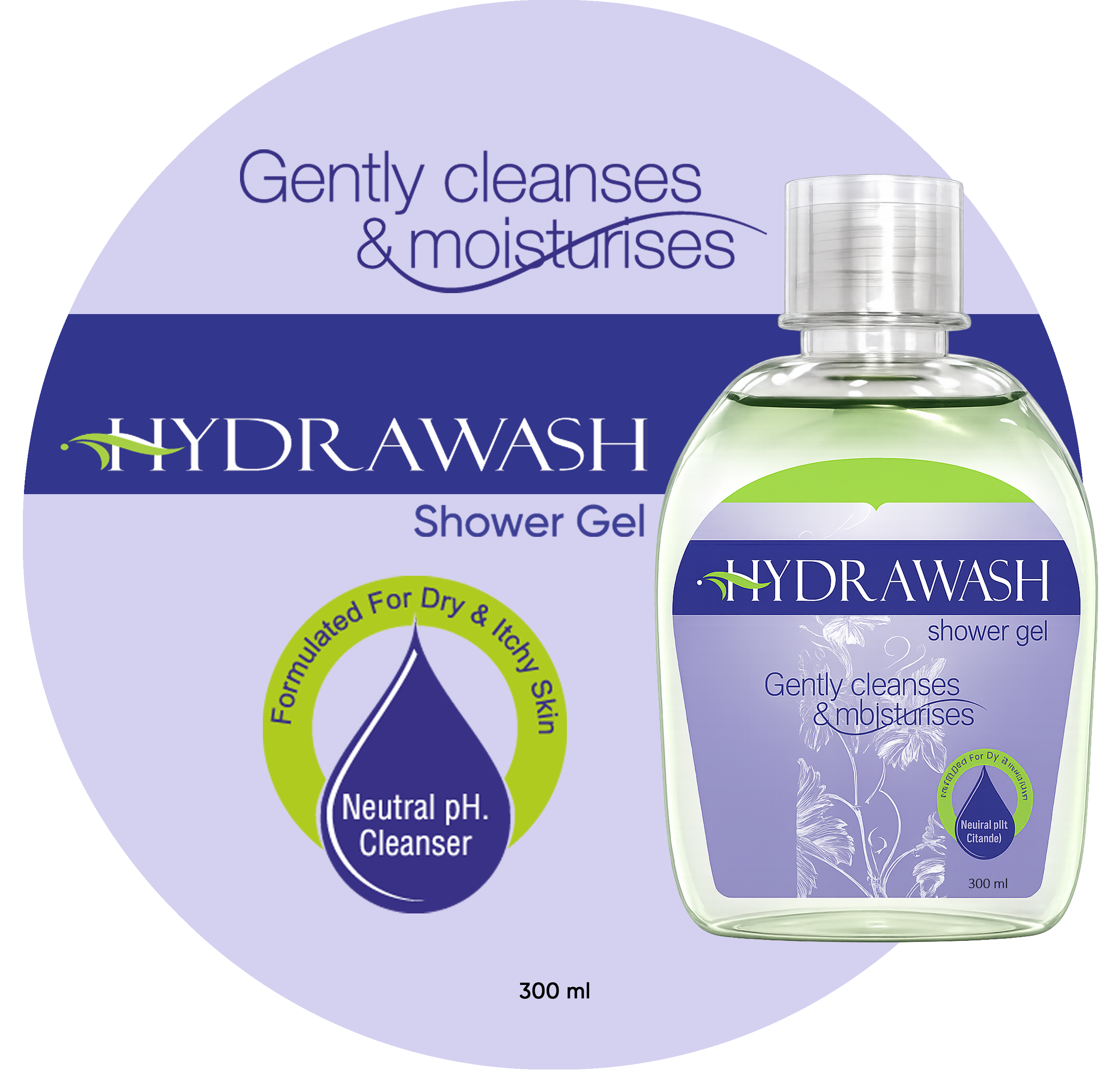Hydrawash Shower Gel 300 ML