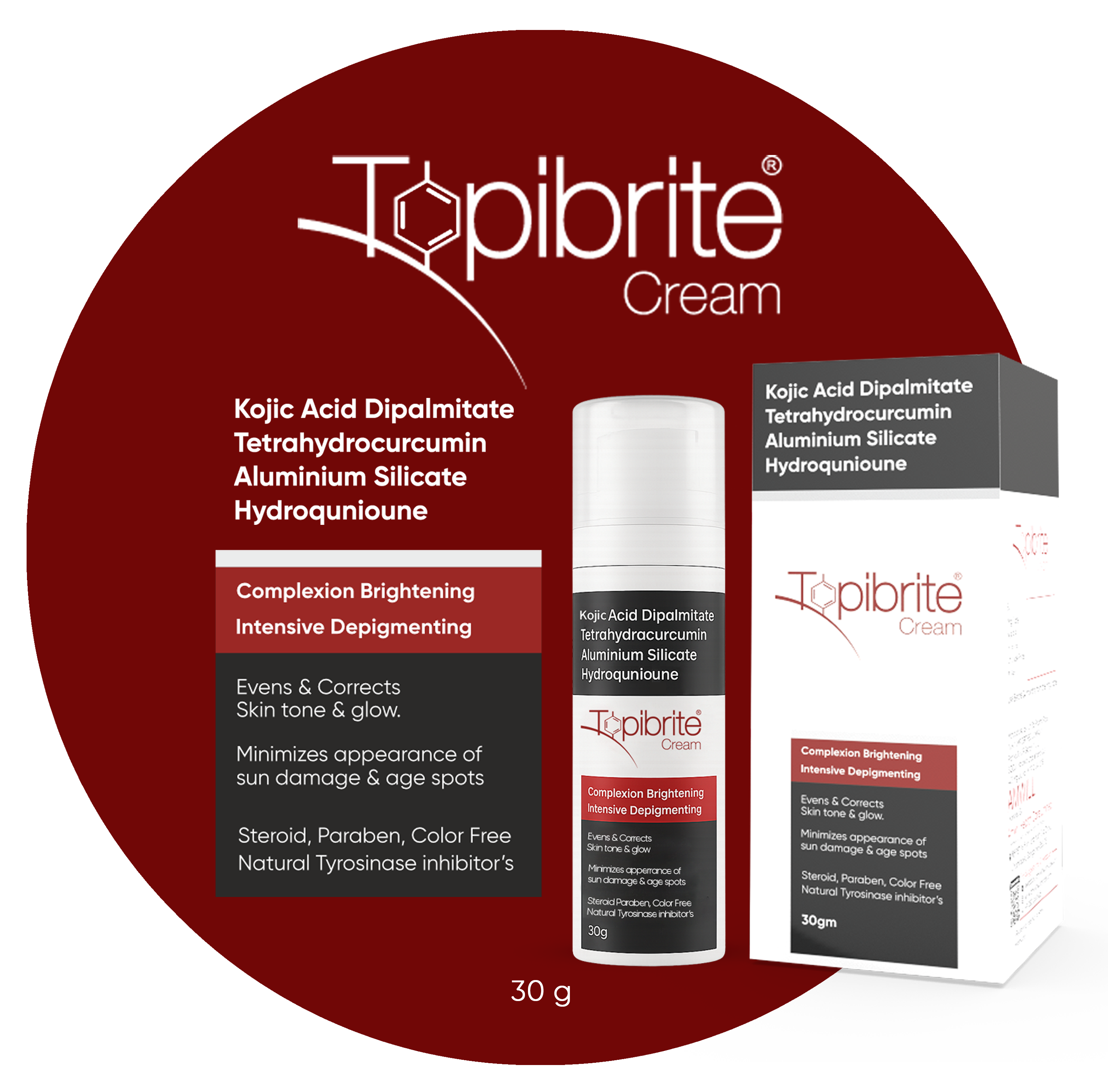 TOPIBRITE CREAM 30 GM