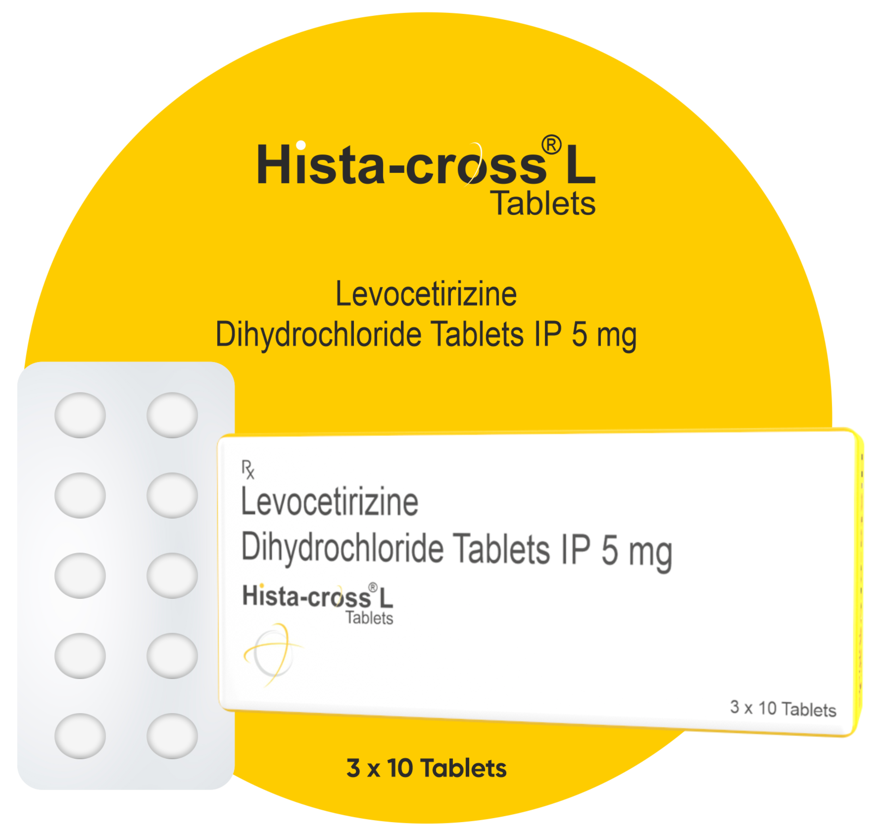 HISTACROSS-L TABS 5 MG